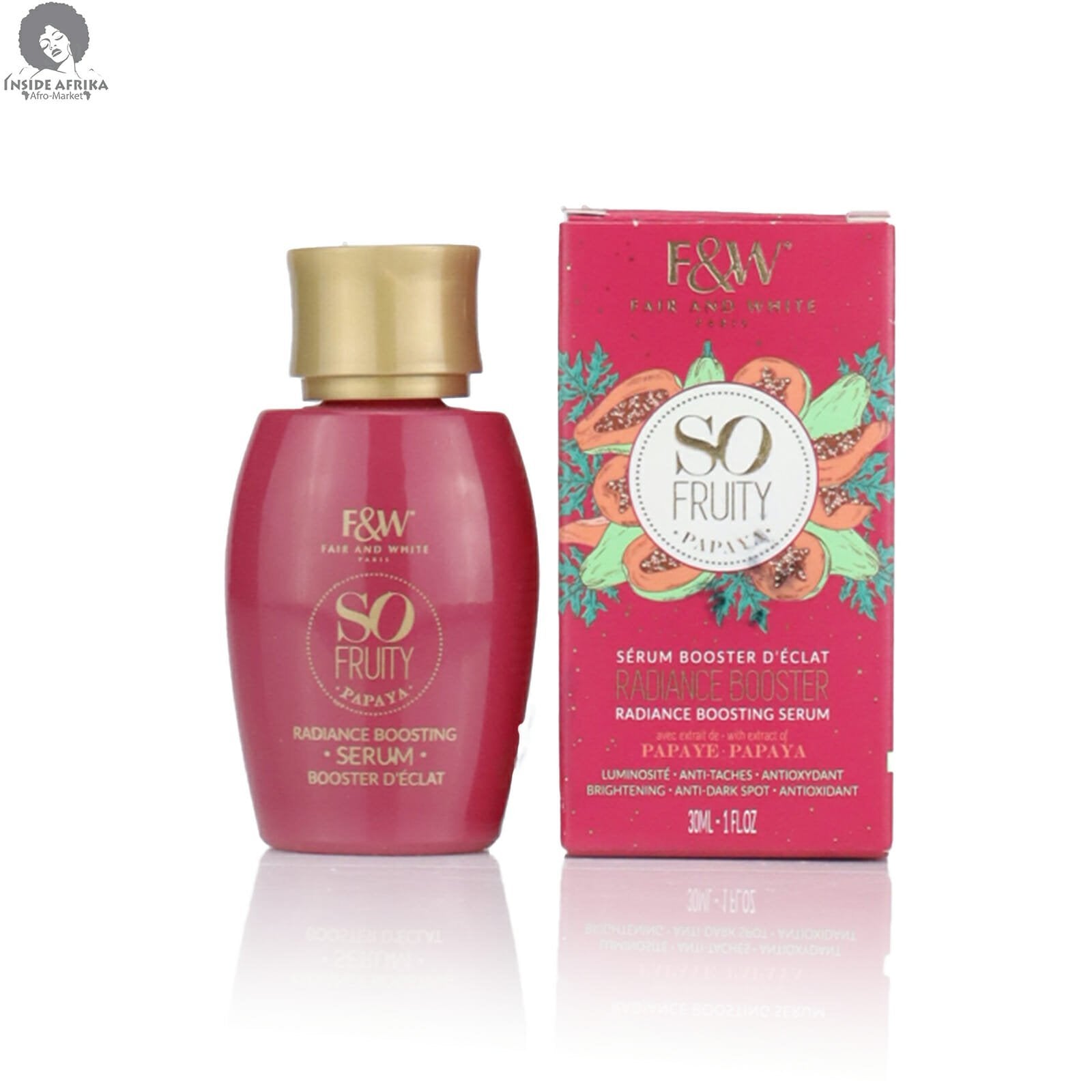F & W So Fruity Papaya Radiance Boosting Serum 30ml