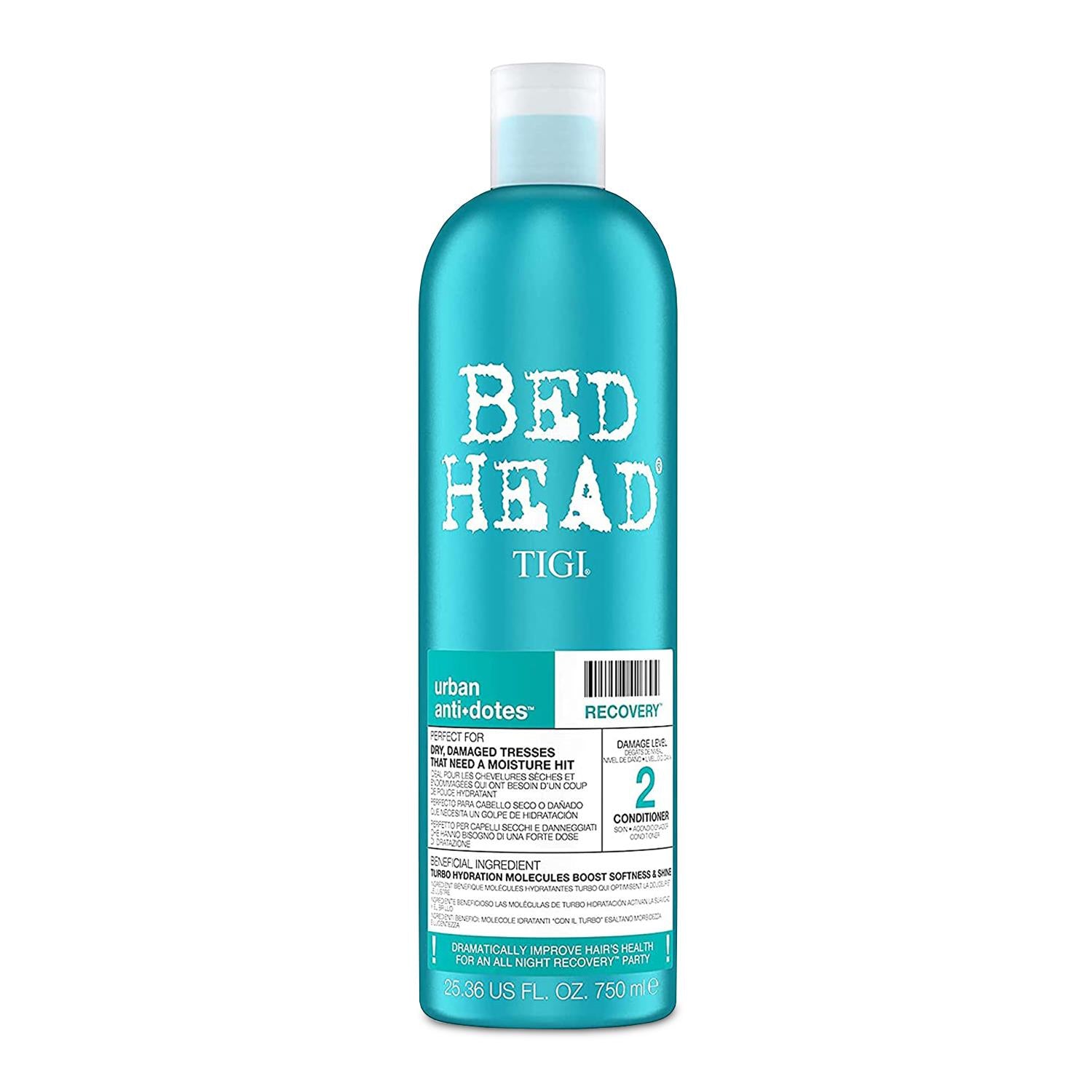 Bed Head by TIGI Rehab Recovery Shampoo & Conditioner Duo for Dry Hair 750ml