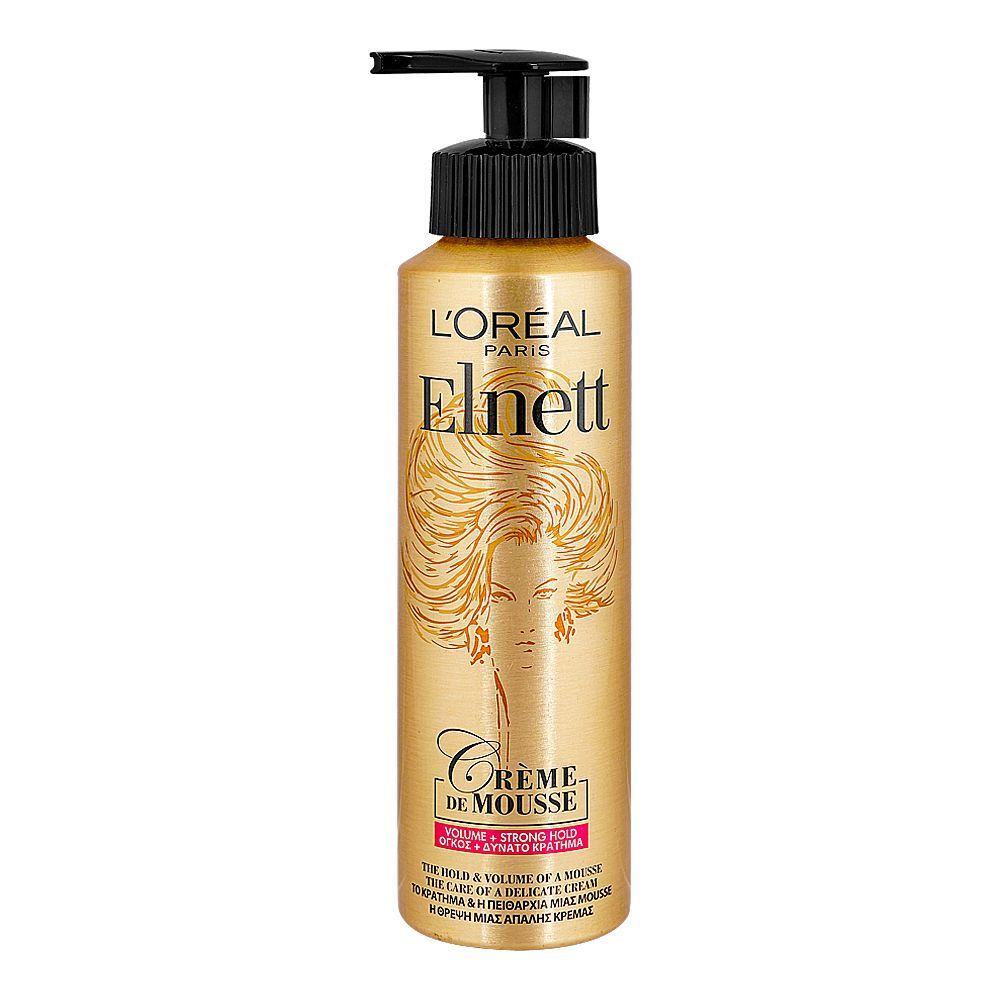Loreal Paris Loreal Elnett Satin Volume Creme De Mousse 200ml
