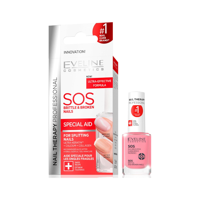 Eveline Nail Therapy Professional SOS Special Aid Nails Conditioner 12ml