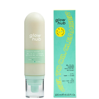 Glow Hub Calm And Soothe Gel To Oil Cleanser Limited Edition 120ml