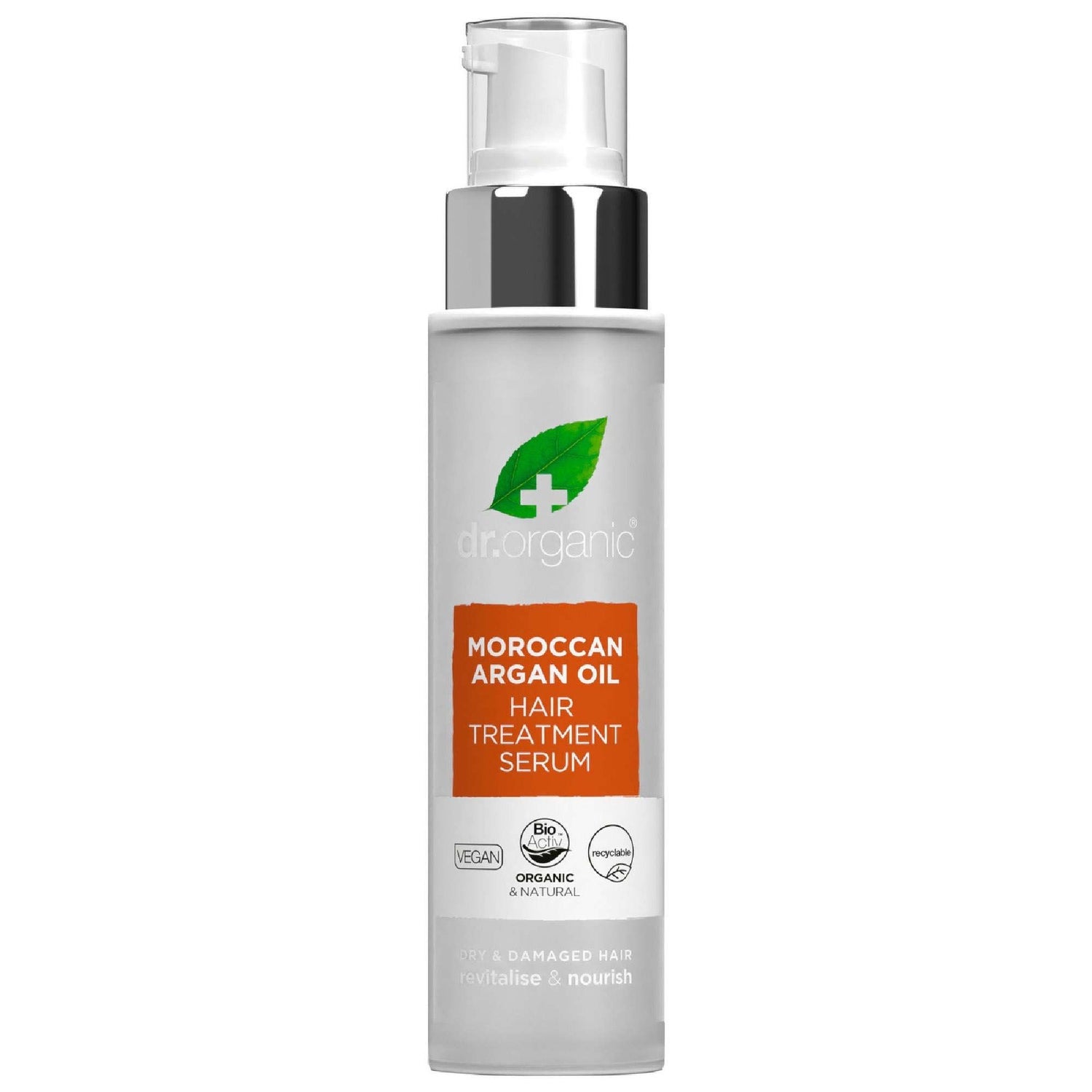 Dr Organic Bioactive Skincare Moroccan Argan Oil Hair Treatment Serum 100ml