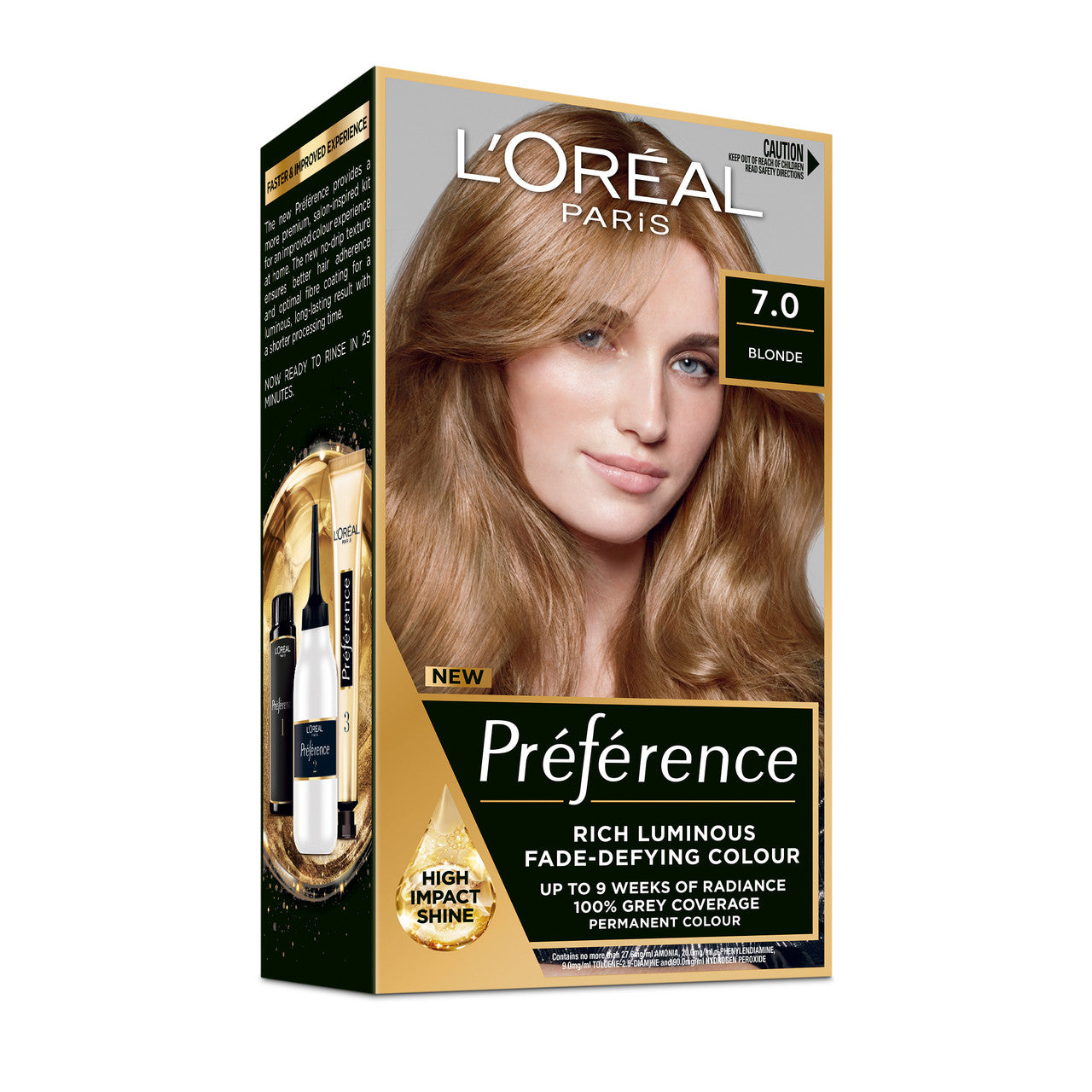 Loreal Paris Preference Luminous Permanent Hair Color Vienna Blonde