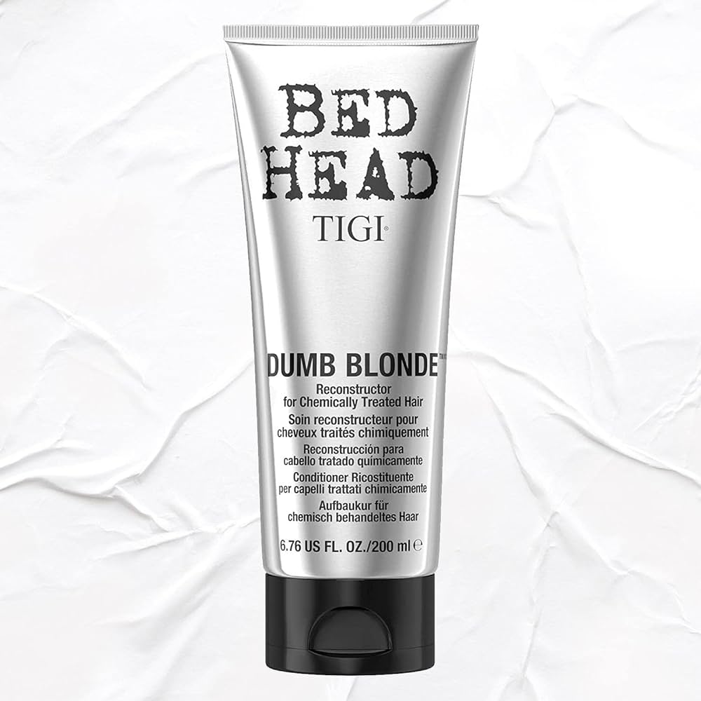 Bed Head by Tigi Dumb Blonde Reconstructor Conditioner for Damaged Hair 200/750ml