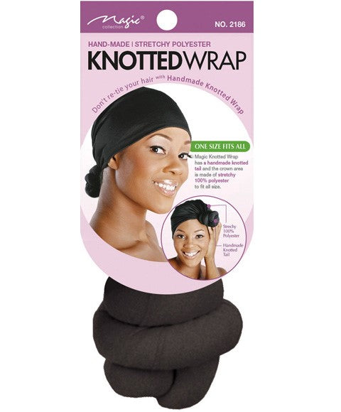 Bee Sales Hand Made Stretch Polyester Knotted Wrap 2186