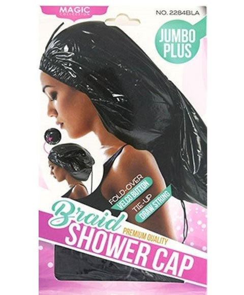 Bee Sales Magic Collection Braid Jumbo Plus Shower Cap 2284