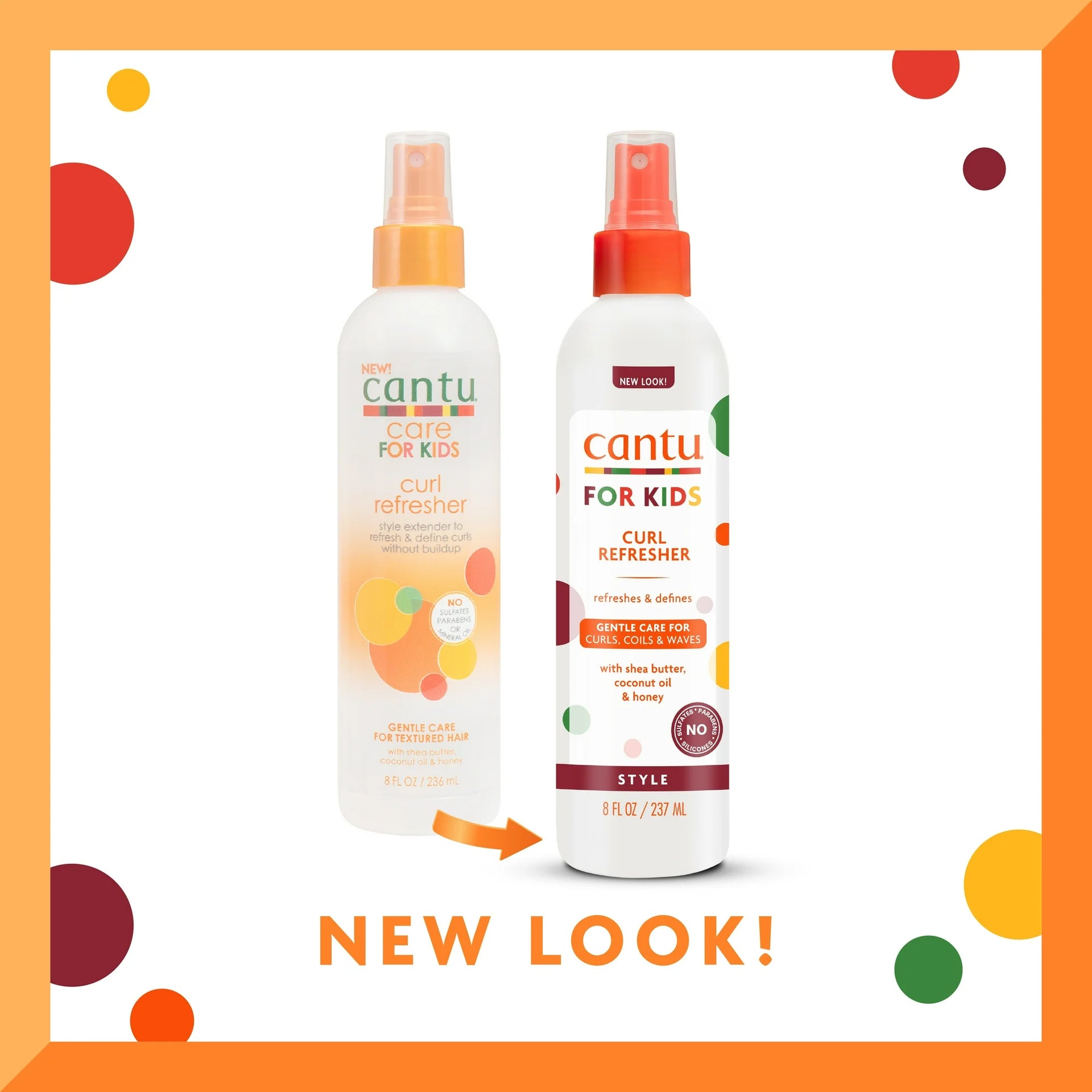 Cantu For Kids Curl Refresher 237ml - Afro Hair Boutique