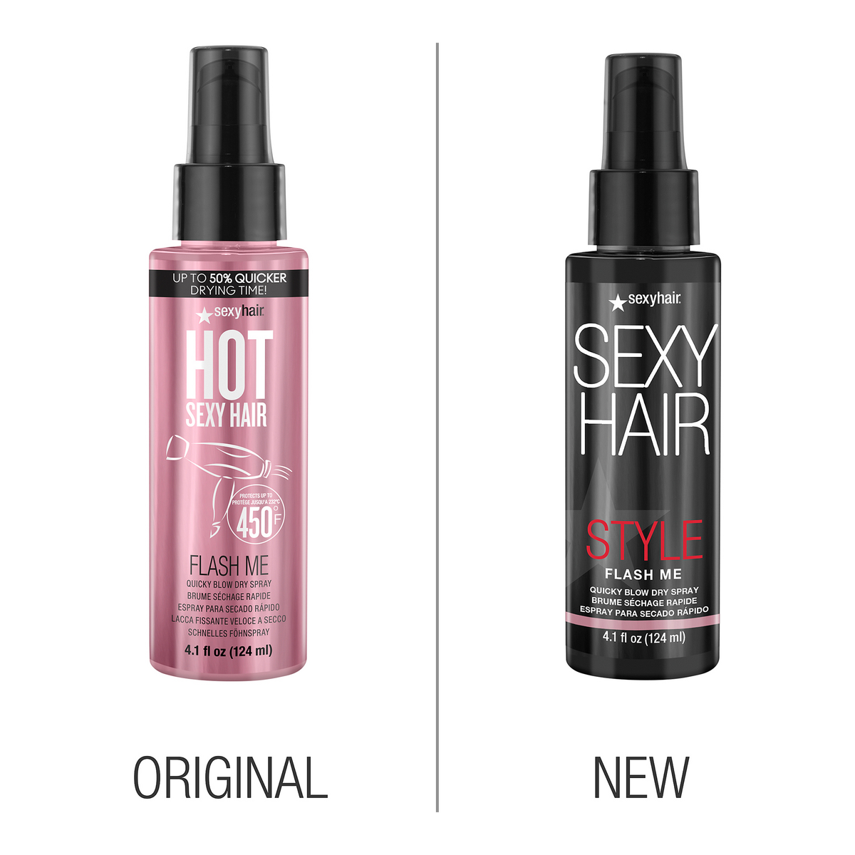 Sexyhair Hot Flash Me Quickly Blow Dry Spray 124ml