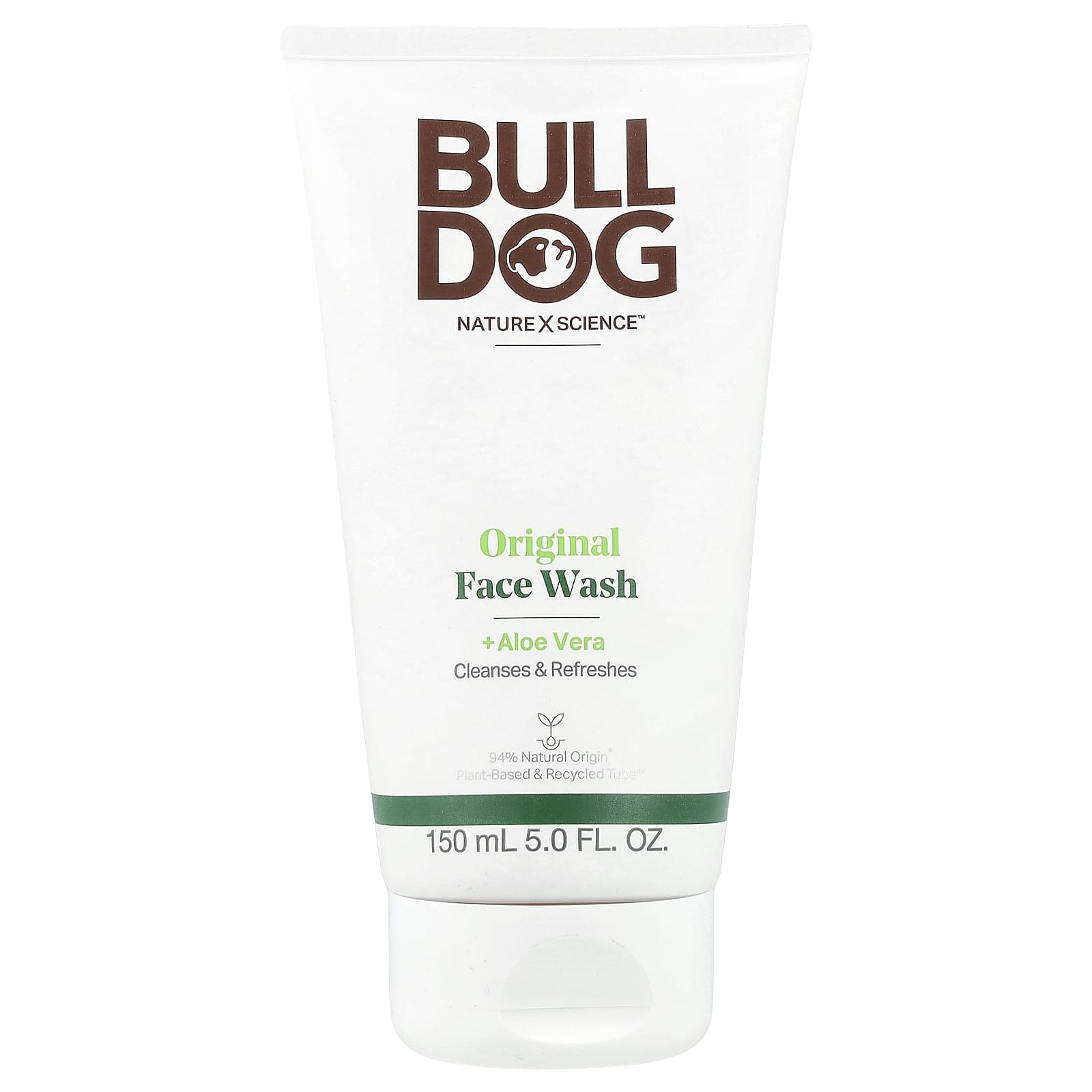 Bulldog Original Face Wash With Aloe and GreenTea 150ml