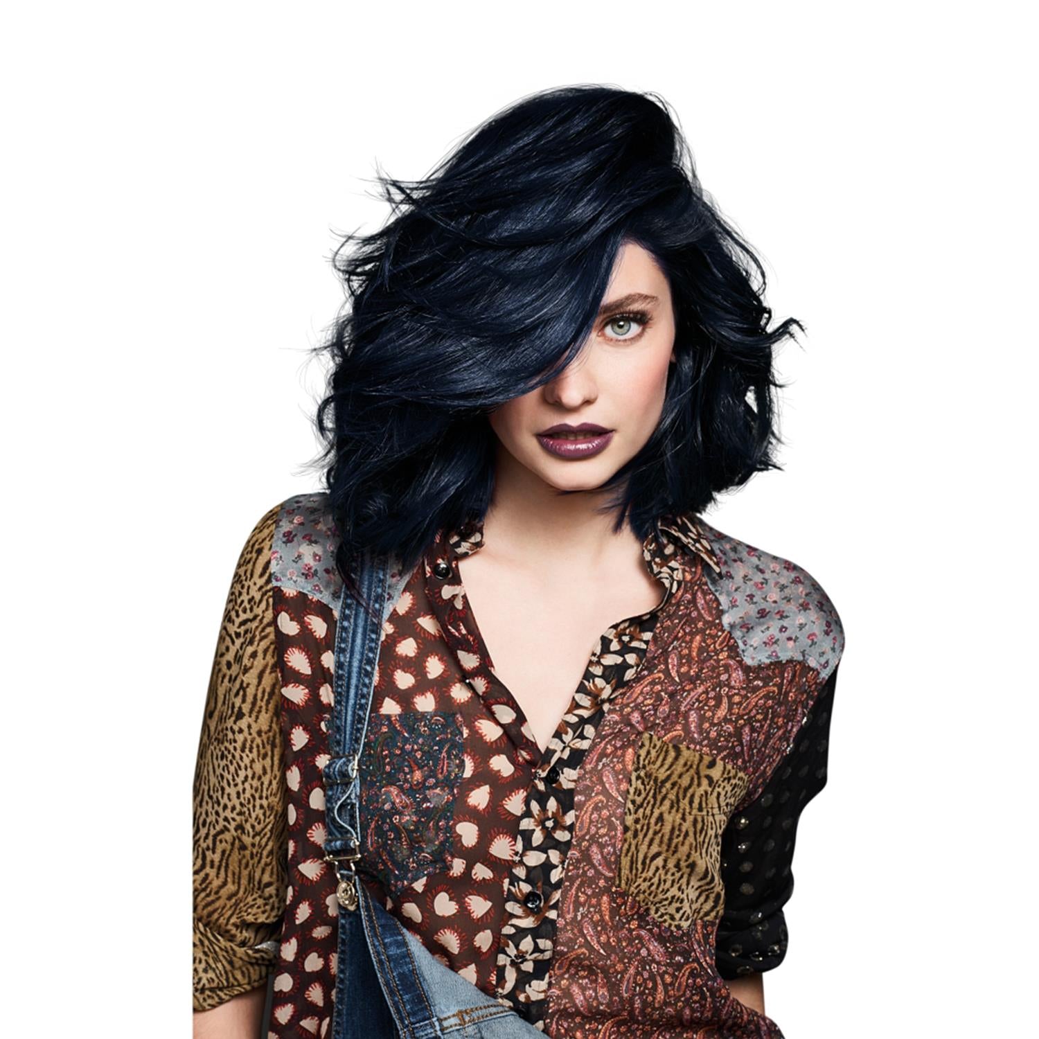 Schwarzkopf Live Intense Colour Permanent Hair Dye,090 Cosmic Blue with Serum