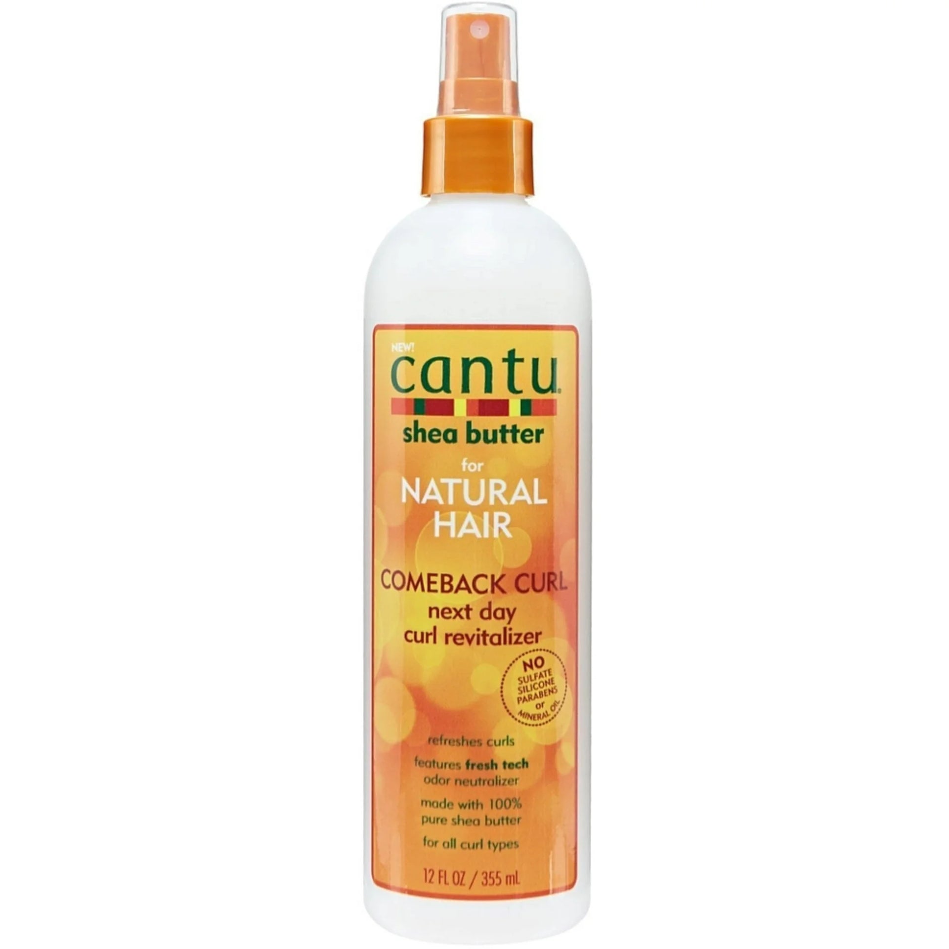 Cantu Shea Butter Comeback Curl Next Day Curl Revitalizer 355ml - Afro Hair Boutique