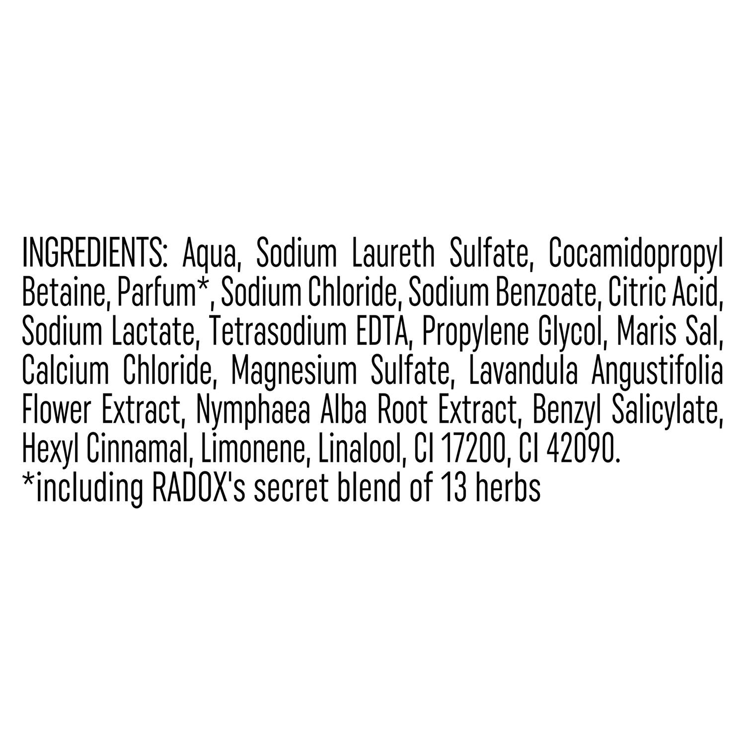 Radox Feel Relaxed Water Lily And Lavender Bath Soak 500ml