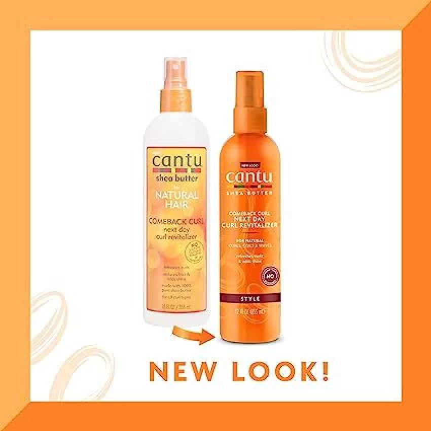 Cantu Shea Butter Comeback Curl Next Day Curl Revitalizer 355ml - Afro Hair Boutique