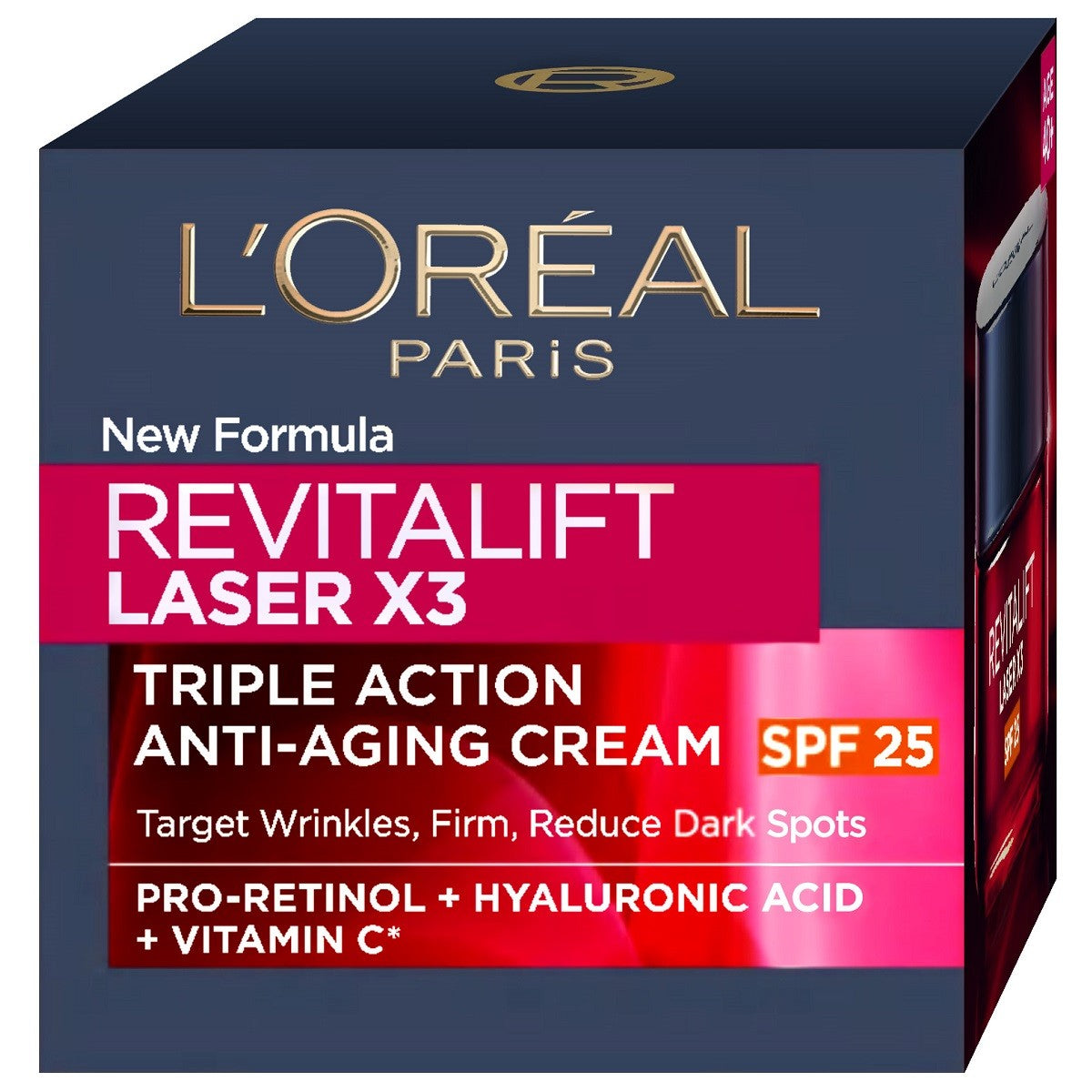 Loreal Paris Loreal Revitalift Laser X3 Triple Action Anti Aging Cream SPF25 50ml