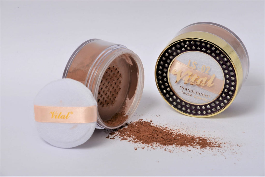Vital Makeup Translucent Loose Powder LS 02