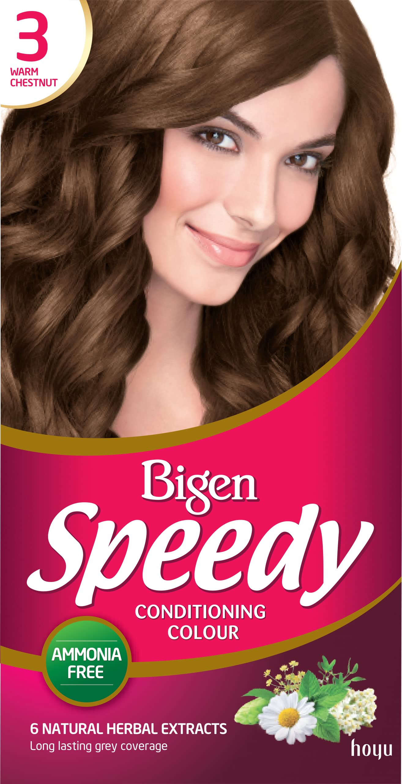 Bigen Women's Speedy Conditioning Hair Color NoAmmonia Natural Extract Full Range