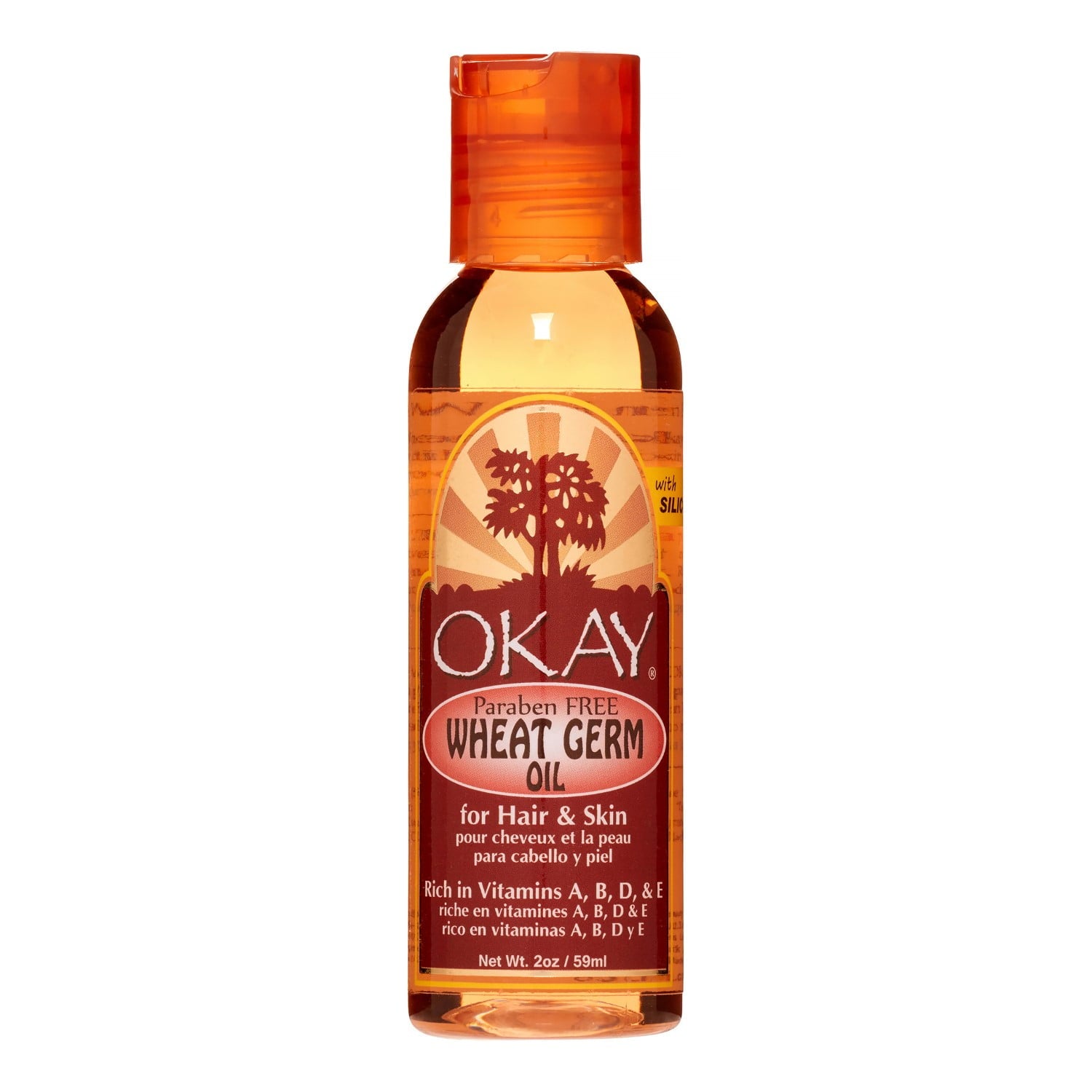 OKAY Paraben Free Wheat Germ Oil For Hair And Skin 59ml