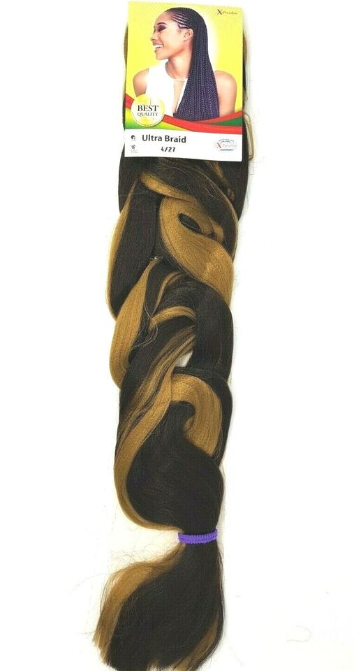 X Pression Syn Ultra Braid X-PRESSION Ultra Hair Braid (Braiding) Extension (Choice of Colours)