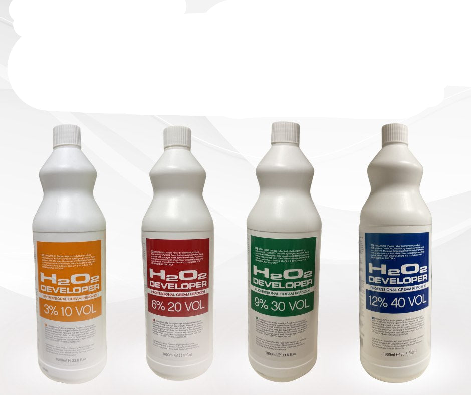 H2O2 Developer Professional Cream Peroxide 1000ml