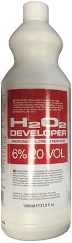 H2O2 Developer Professional Cream Peroxide 1000ml