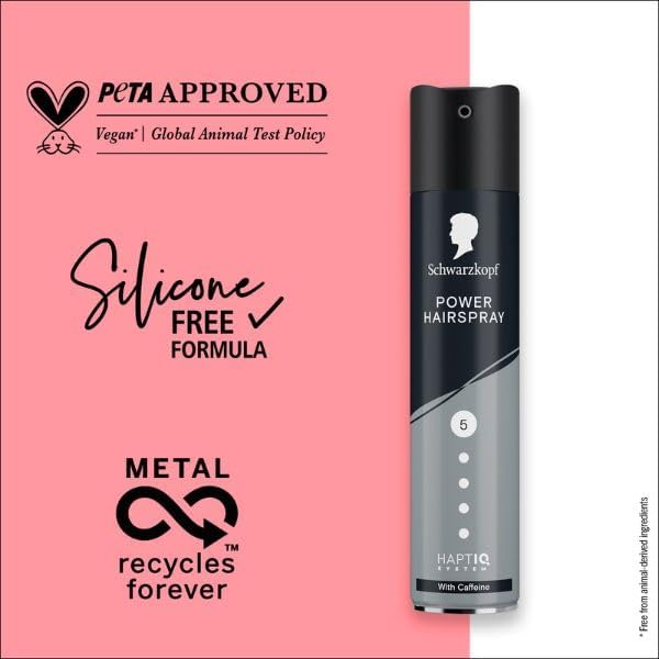 Schwarzkopf Haptiq System Power Hairspray 5 250ml