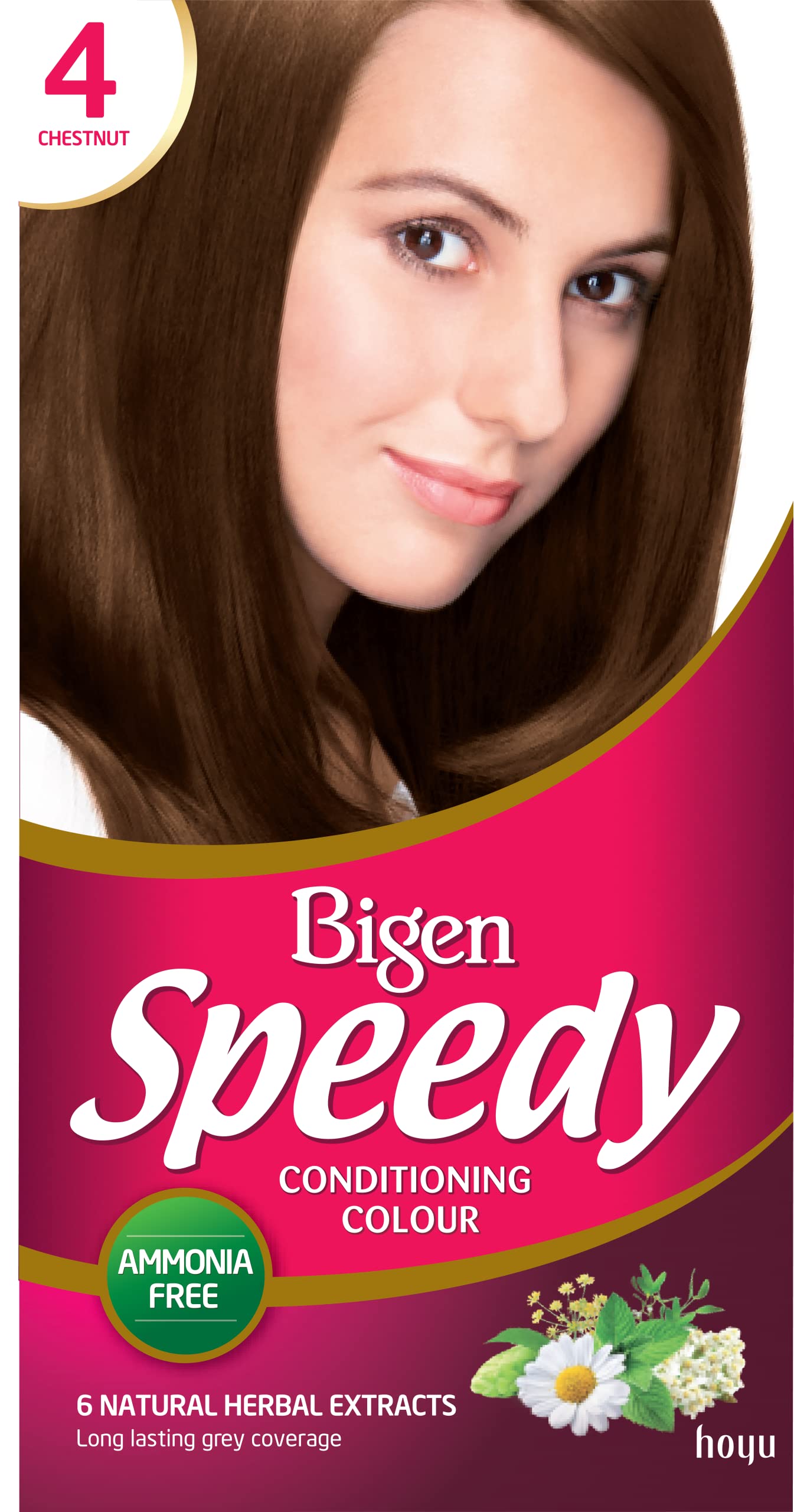 Bigen Women's Speedy Conditioning Hair Color NoAmmonia Natural Extract Full Range