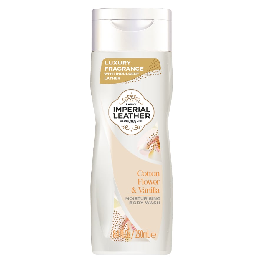 Imperial Leather Cotton Flower & Vanilla Moisturising Body Wash 250ml / 500ml