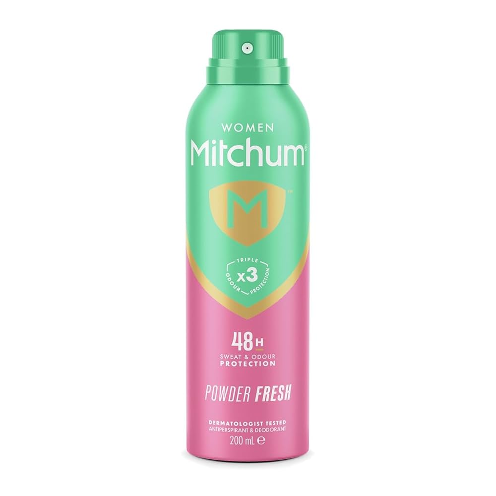 Revlon Mitchum Triple Odor Defense Deodorant Powder Fresh 200ml