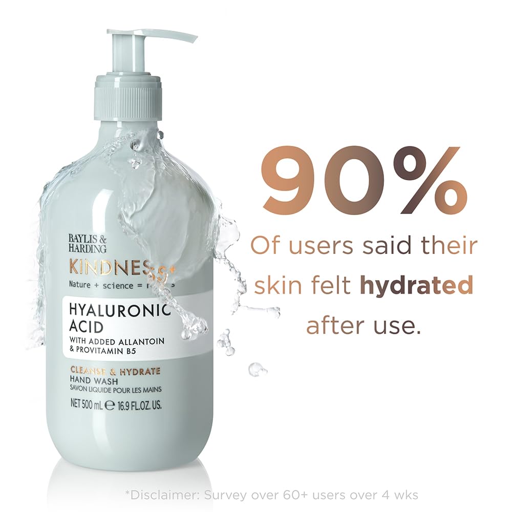 Baylis And Harding Kindness Hyaluronic Acid Hand Wash 500ml