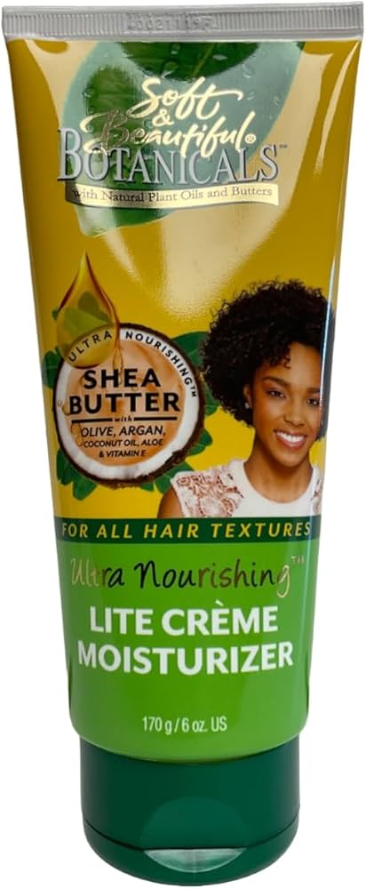 Soft And Beautiful Botanicals Shea Butter Nourishing Lite Creme Moisturizer 170g