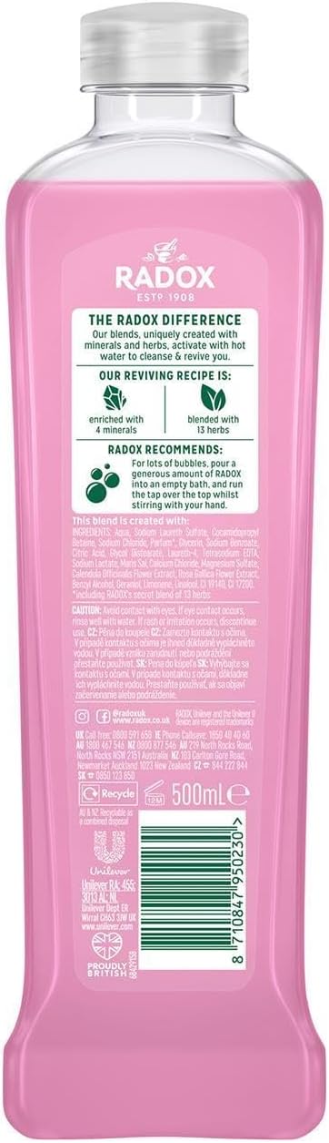 Radox Mineral Therapy Feel Blissful Bath Soak 500ml