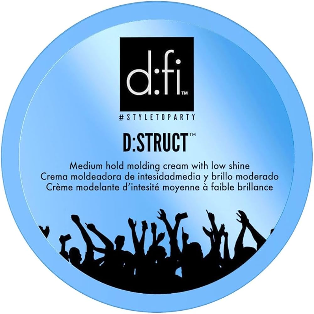 DFI D Struct Medium Hold Molding Cream With Low Shine 150g