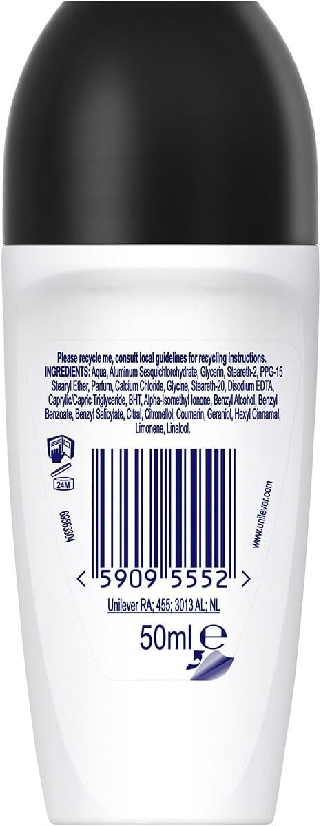 Dove Advanced Care Deodorant Roll On Invisible Dry 50ml
