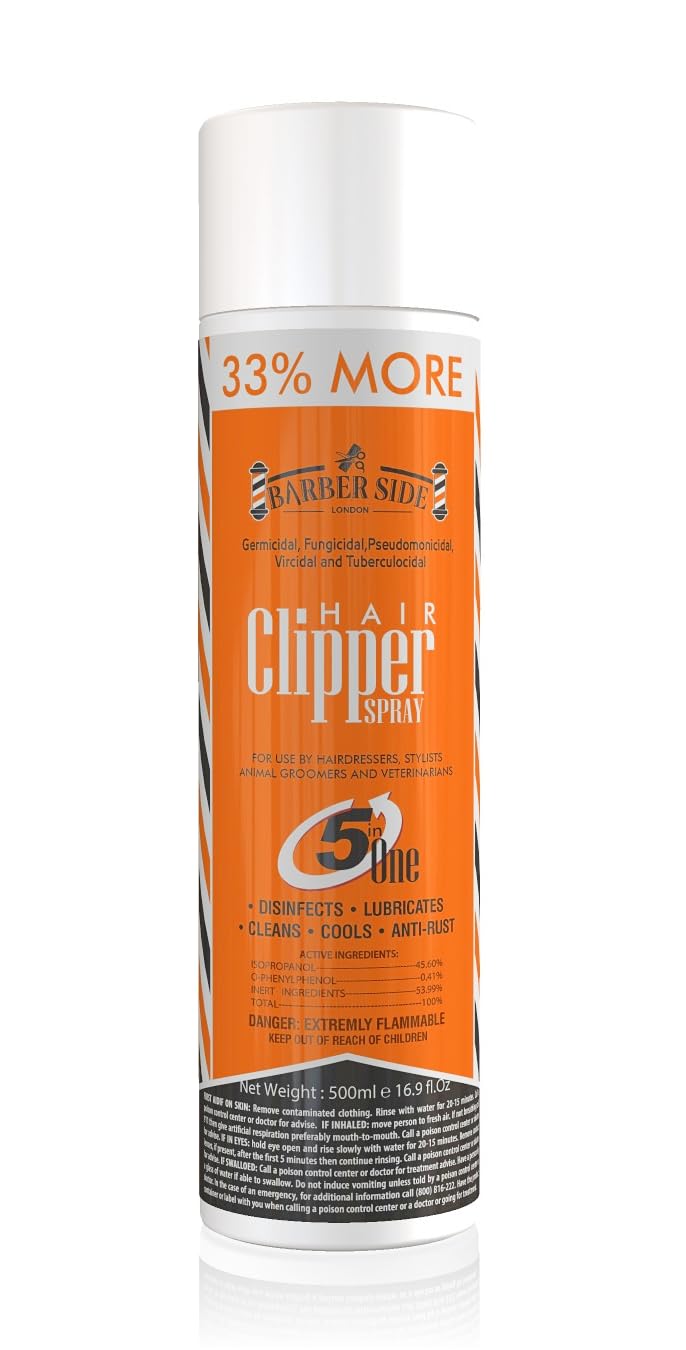 Ican London Barber Side Hair Clipper Spray 500ml