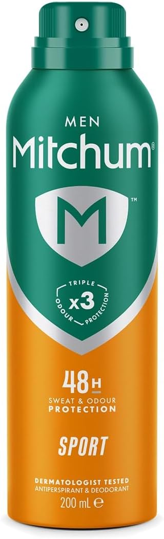 Revlon Mitchum Men Triple Odor Defense Deodorant Sport 200ml