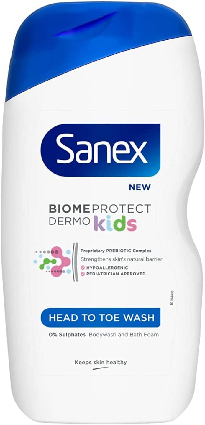 Sanex Biome Protect Dermo Kids Head To Toe Body Wash 450ml