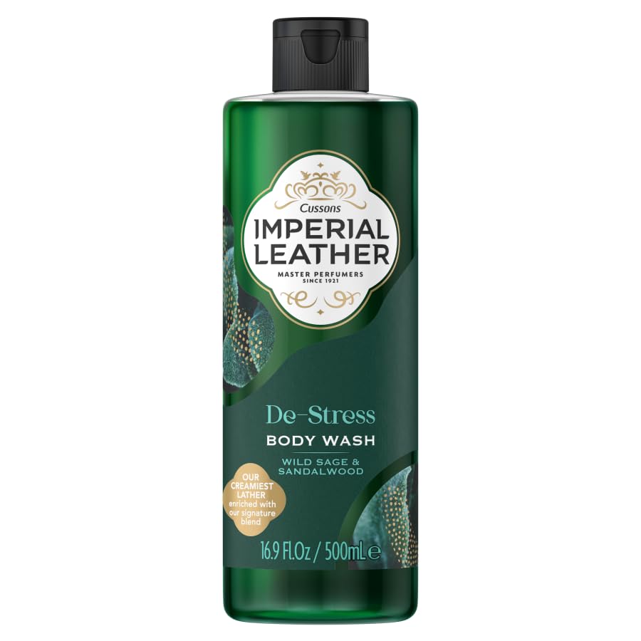 Imperial Leather 2In1 Men Restore Black Pepper & Cedarwood Hair & Body Wash 500ml