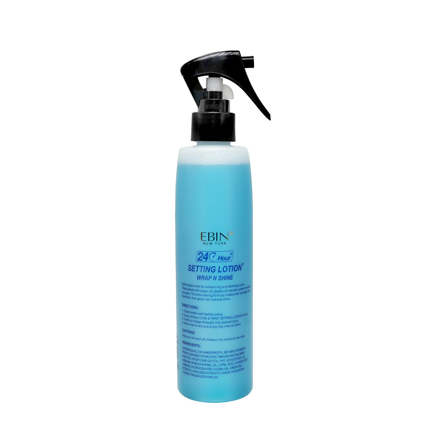 EBIN Curl And Twist Wrap N Shine Setting Lotion 250ml