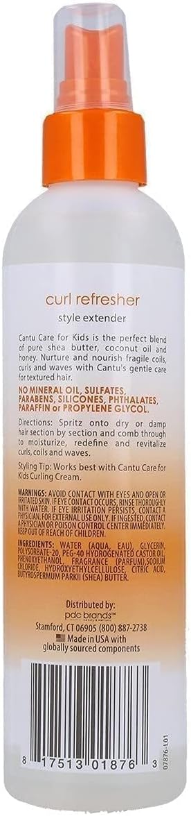 Cantu For Kids Curl Refresher 237ml - Afro Hair Boutique