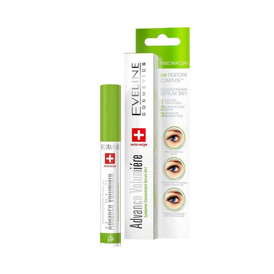 Eveline Advance Volumiere 3 In 1 Eyelashes Concentrated Serum 10ml