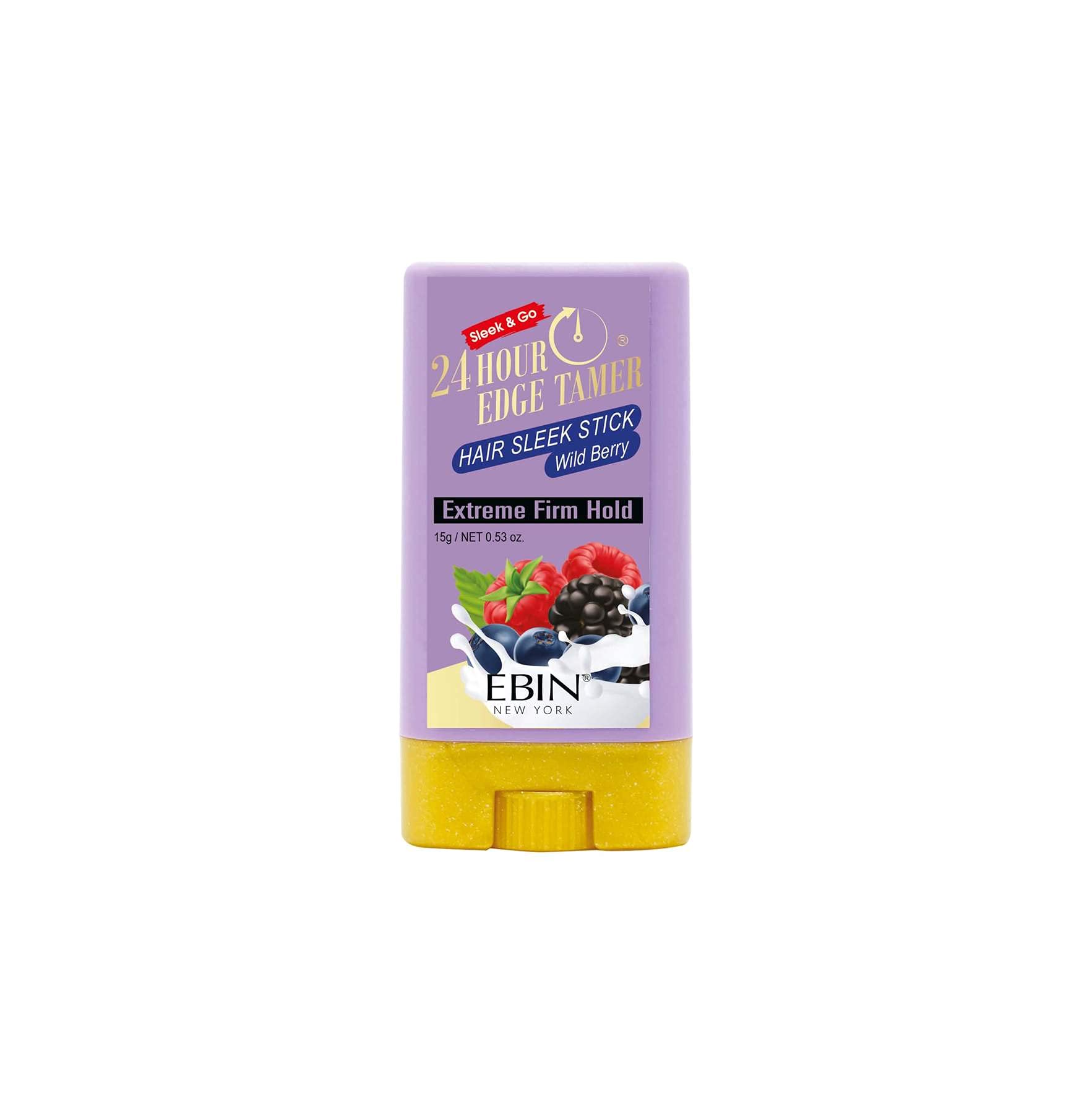 EBIN 24 Hour Edge Tamer Wild Berry Hair Sleek Stick 15g / 75g