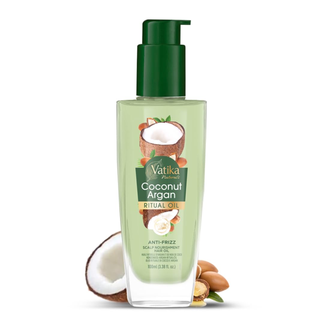 Dabur Vatika Naturals Coconut Argan Ritual Oil 100ml
