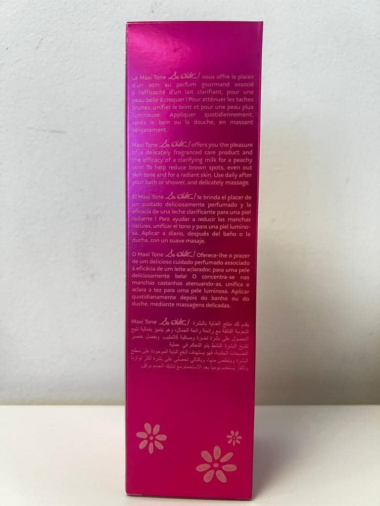 F & W Maxi Tone Clarifying Body Milk - 250ml
