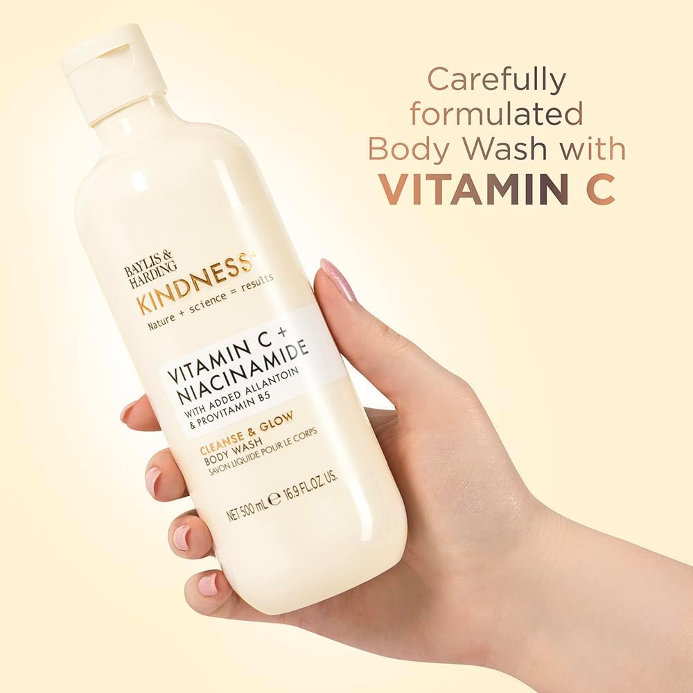 Baylis And Harding Kindness Vitamin C Niacinamide Body Wash 500ml