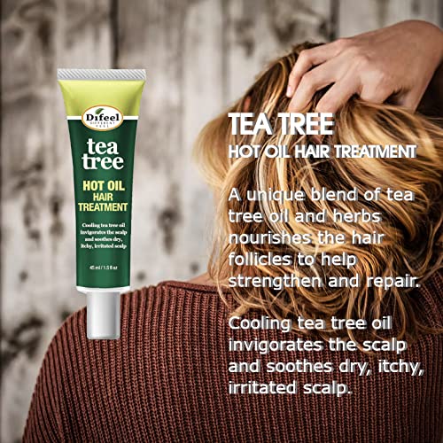 Difeel Tea Tree Hot Oil Hair Treatment 45ml