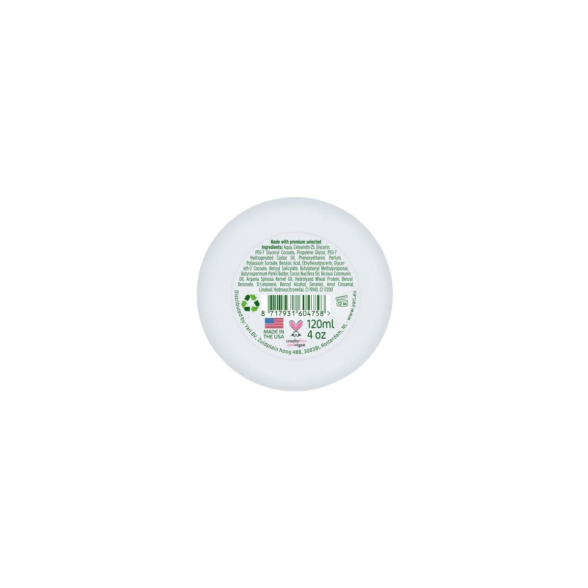 Yari Naturals Edge Gel Wax 120ml