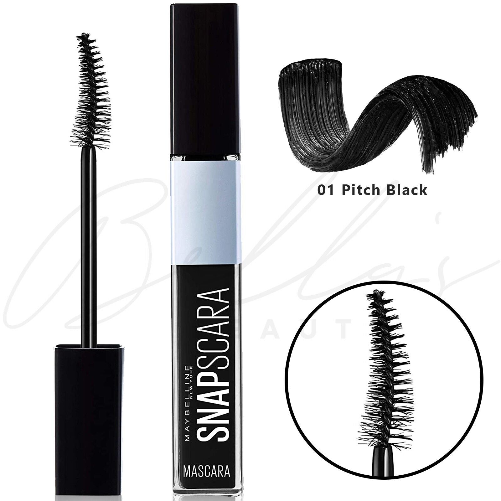 Maybelline Snapscara Mascara 001 Pitch Black 9.5ml