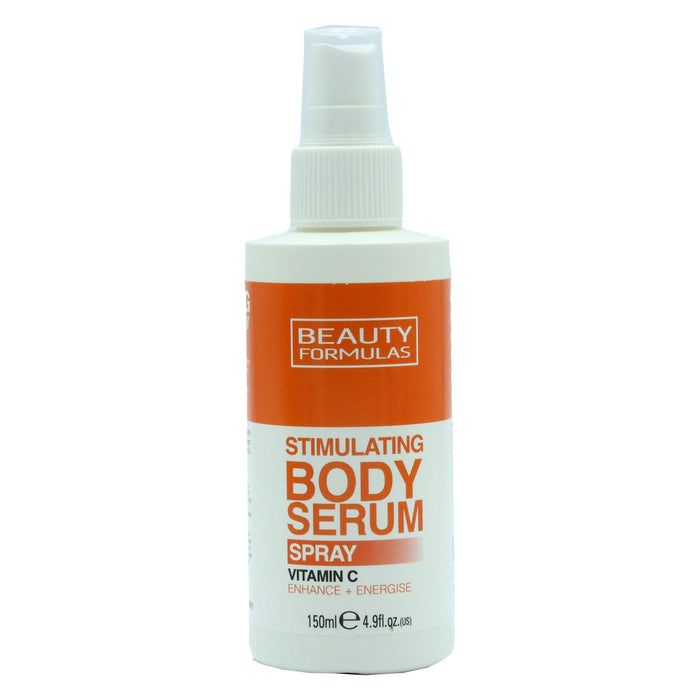 Beauty Formulas Stimulating Body Serum Spray With Vitamin C 150ml