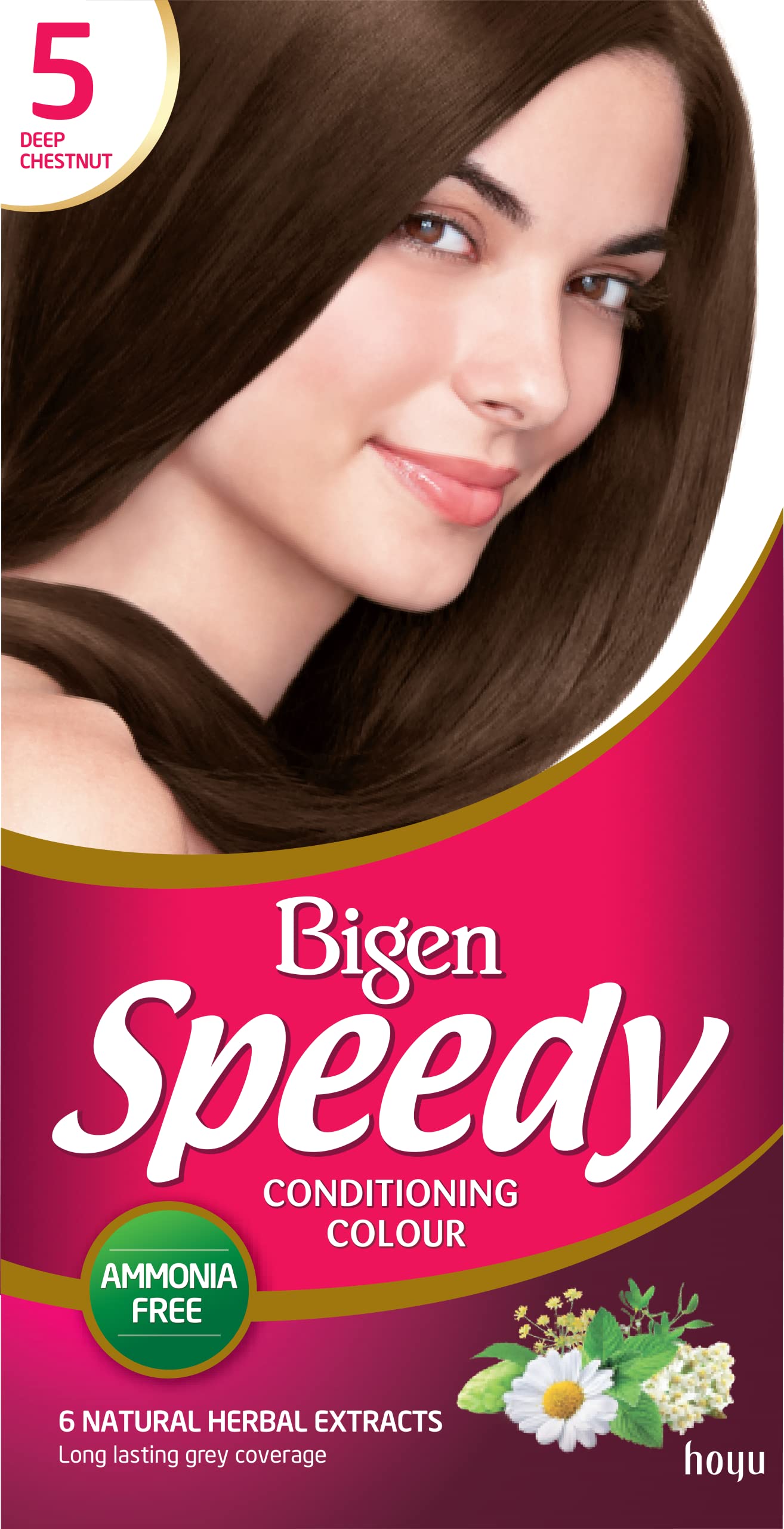 Bigen Women's Speedy Conditioning Hair Color NoAmmonia Natural Extract Full Range