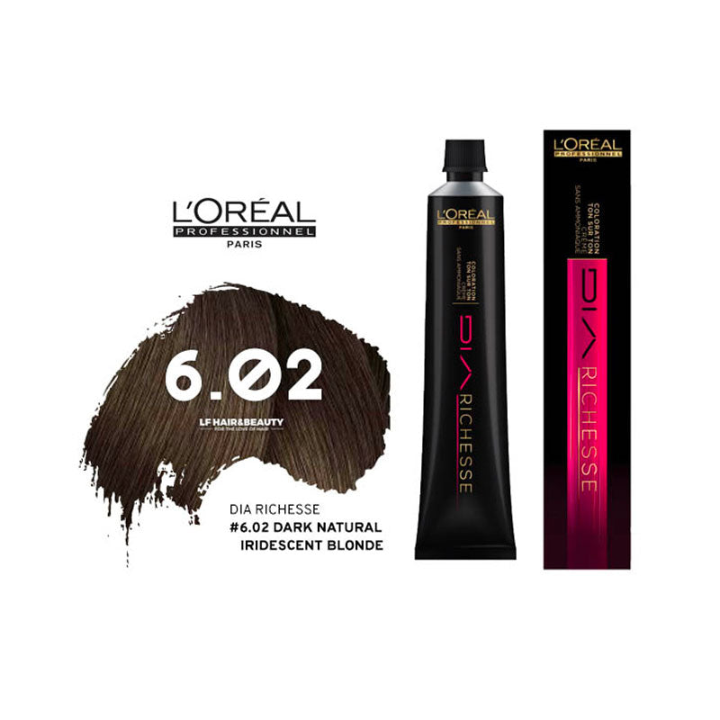 L'OREAL Dia Richesse Semi-Permanent Hair Colour Ammonia Free 50ml - All Shades